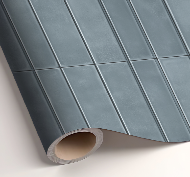 動物 シール 青いタイルの模造品 - TENSTICKERS