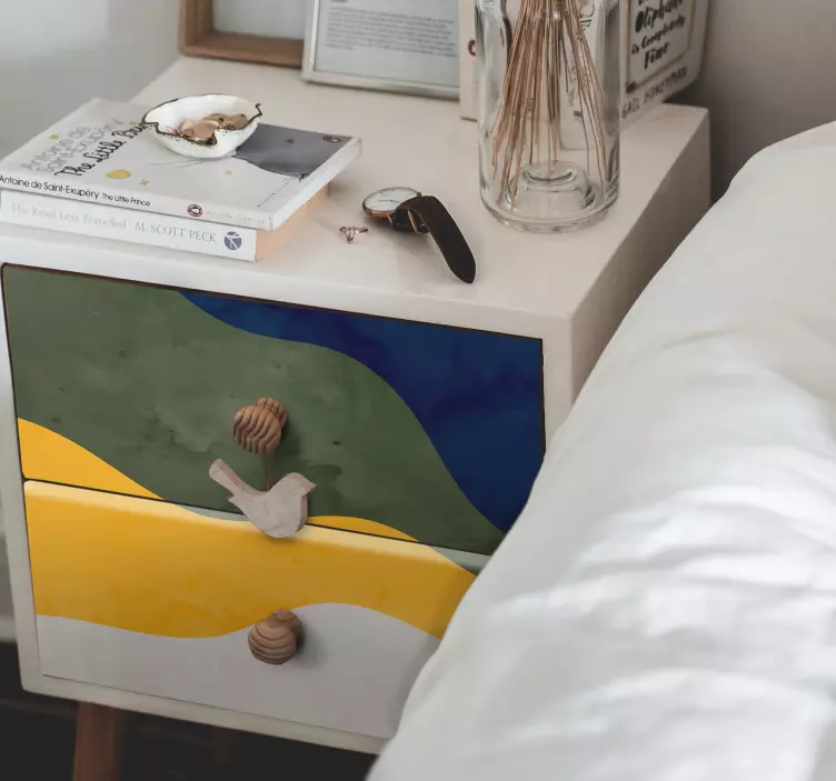 動物 シール 活き活きとした波の要素 - TENSTICKERS