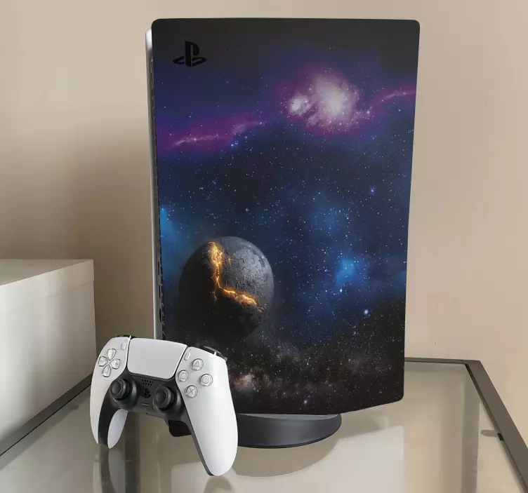 Ps5ステッカー 宇宙空間 - TENSTICKERS
