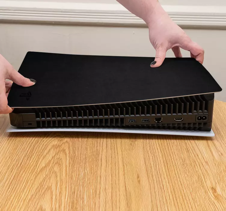 Ps5ブラックスキンps5スキンデカール - TENSTICKERS