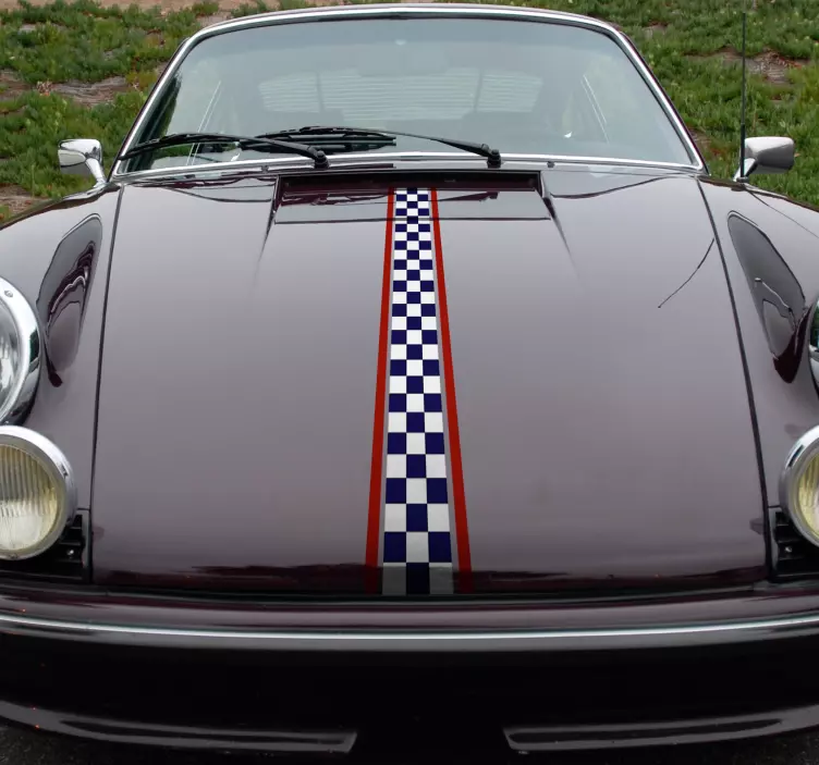 レーシングライン車両ステッカー - TENSTICKERS