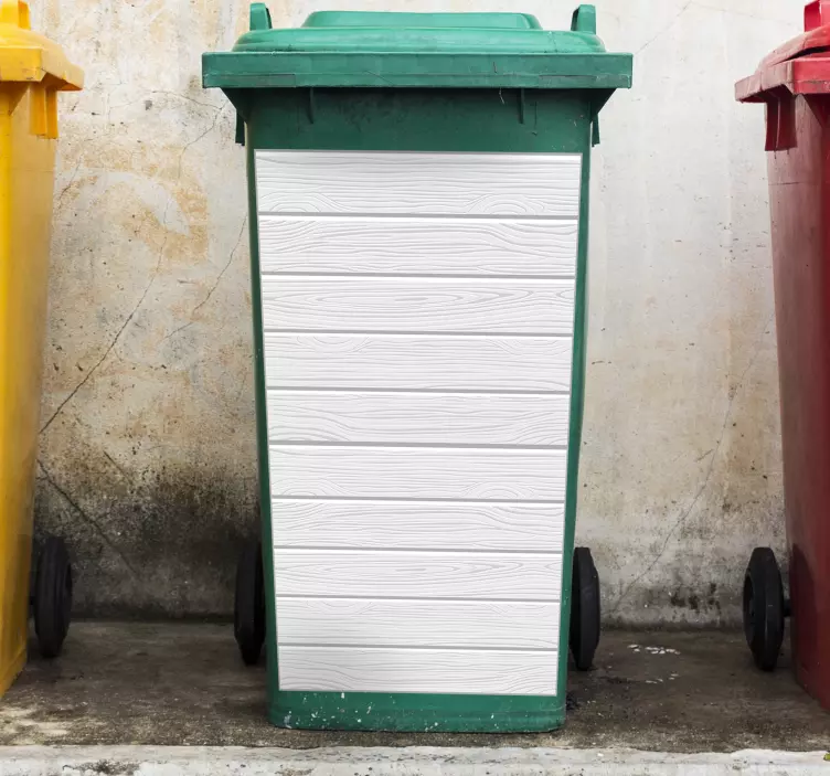 動物 シール 木目調パネル - TENSTICKERS