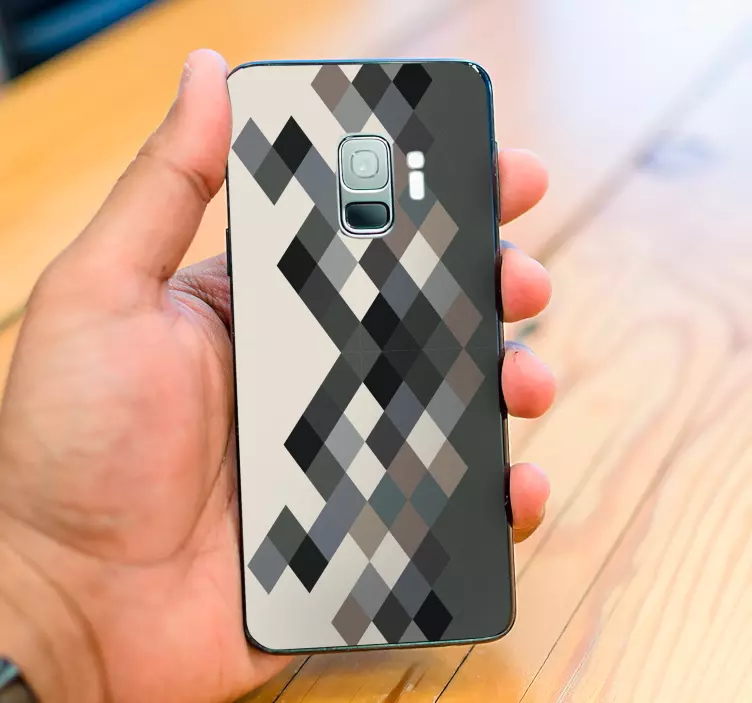 動物 シール ダイヤモンドパターン - TENSTICKERS