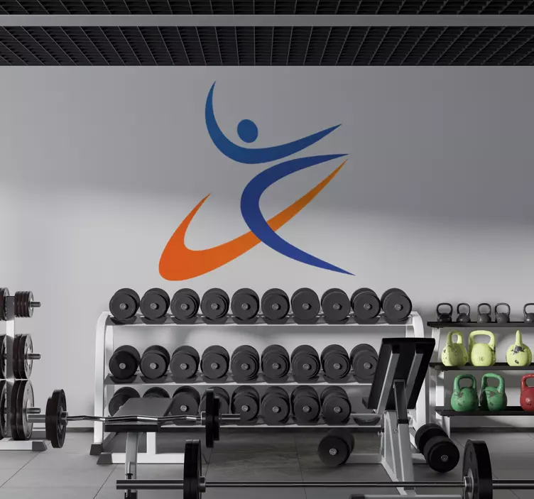 スポーツアイコンビニールデカール - TENSTICKERS