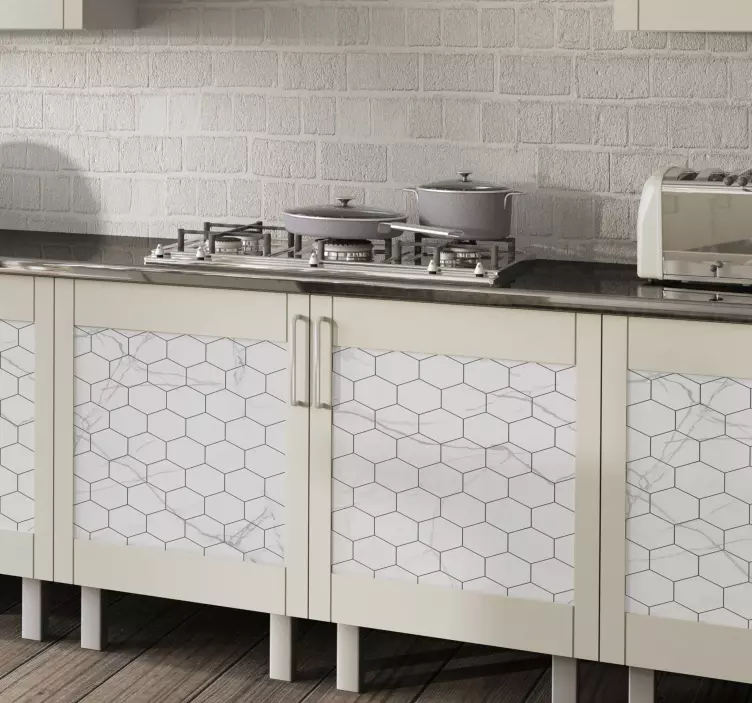 石の質感の家具ステッカー - TENSTICKERS