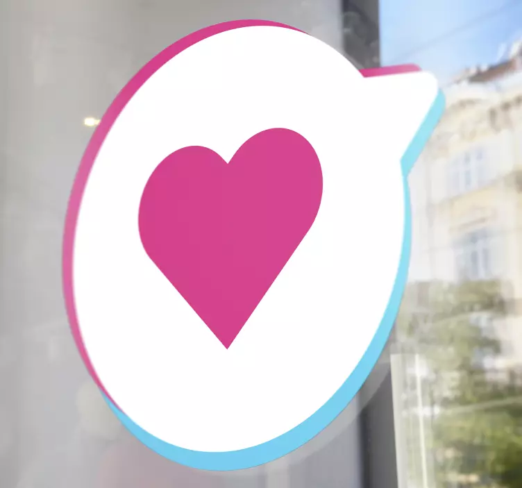 ウィンドウステッカーのようなtiktok - TENSTICKERS