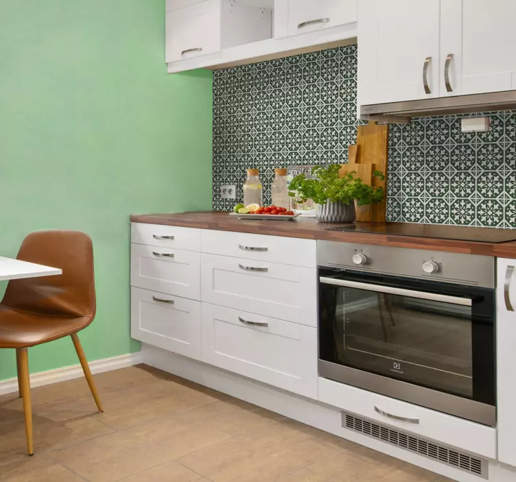 動物シールエレガントボタニカルパターン - TENSTICKERS