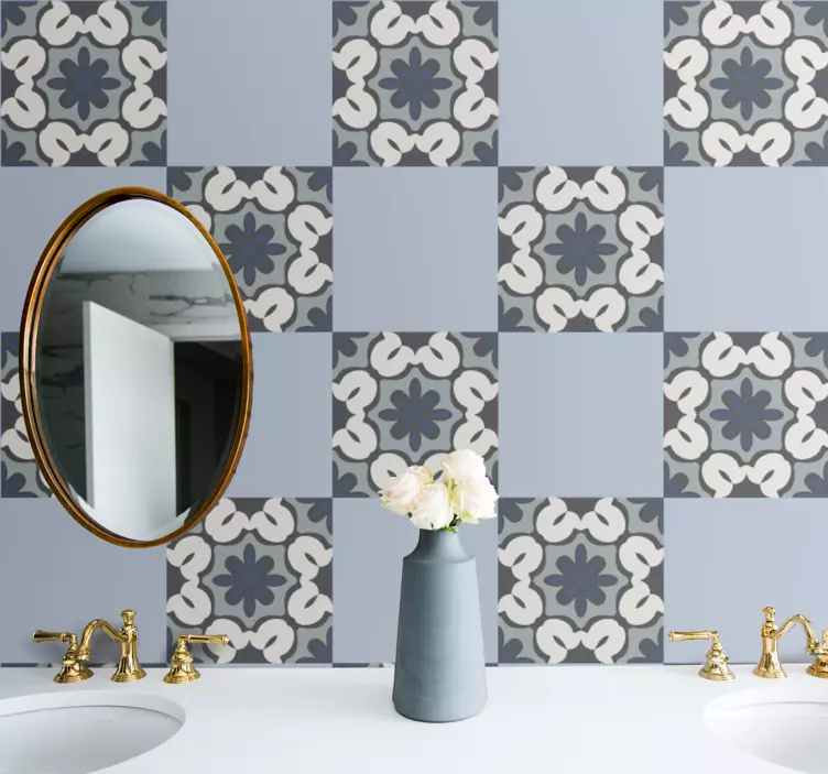 動物 シール エレガントな幾何学模様 - TENSTICKERS