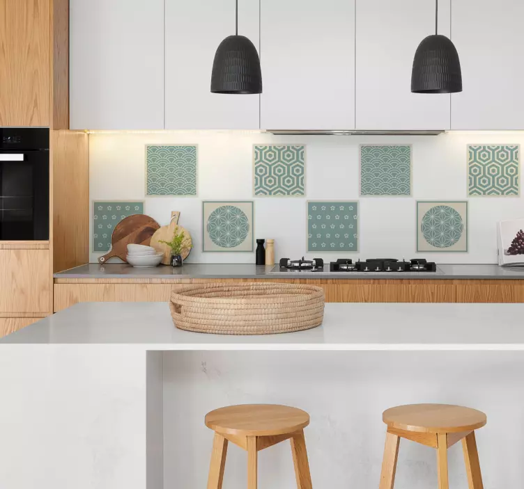 動物 シール グリーンジャパンダイ - TENSTICKERS