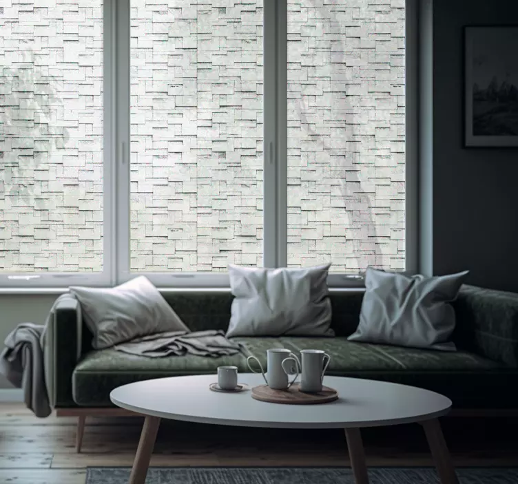 ウインドウ ステッカー 透明なテクスチャ - TENSTICKERS