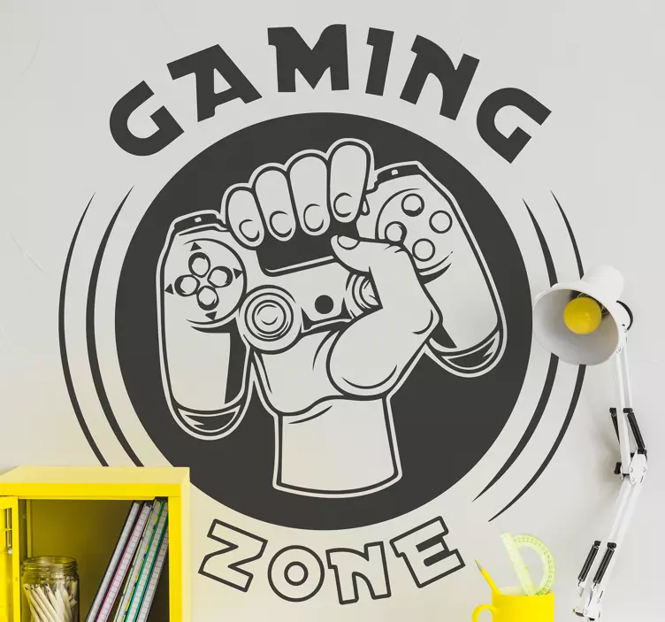 動物シール ゲームコントローラーエンブレム - TENSTICKERS