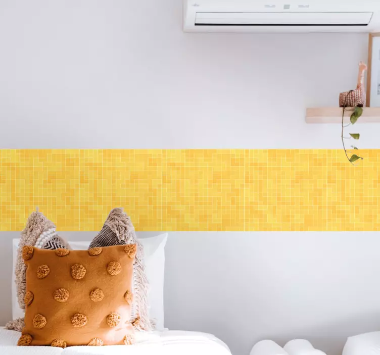 動物 シール モザイクパターンオーバーレイ - TENSTICKERS