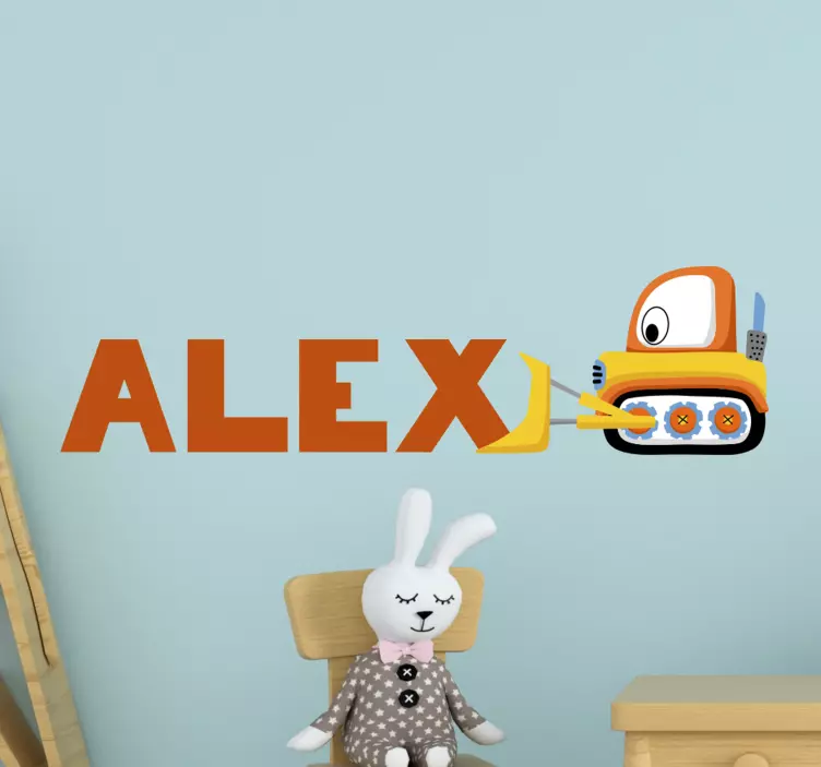 動物 シール 建設車両テーマ - TENSTICKERS