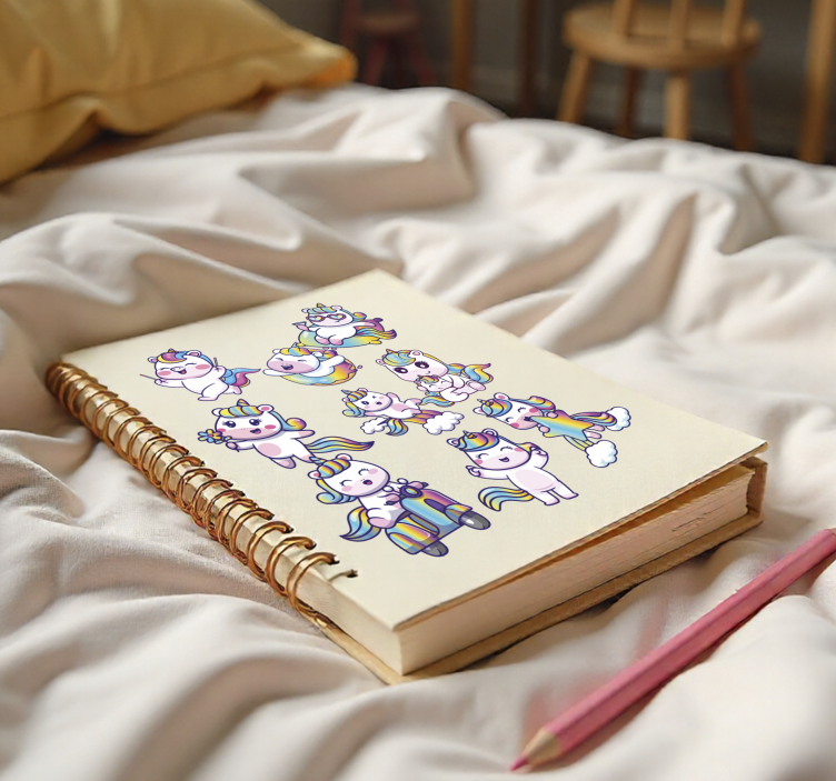 動物 シール ユニコーンデザインセット - TENSTICKERS