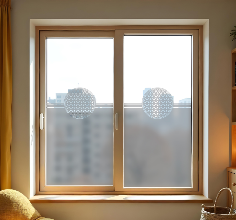 動物 シール 生命の花 マンダラ - TENSTICKERS