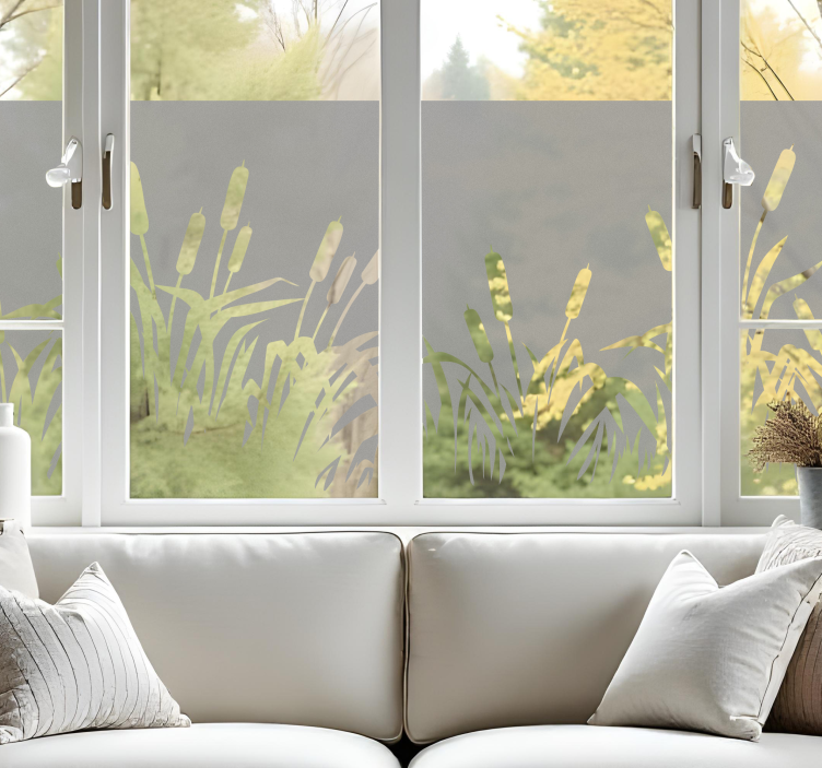 動物 シール 芦と草 - TENSTICKERS