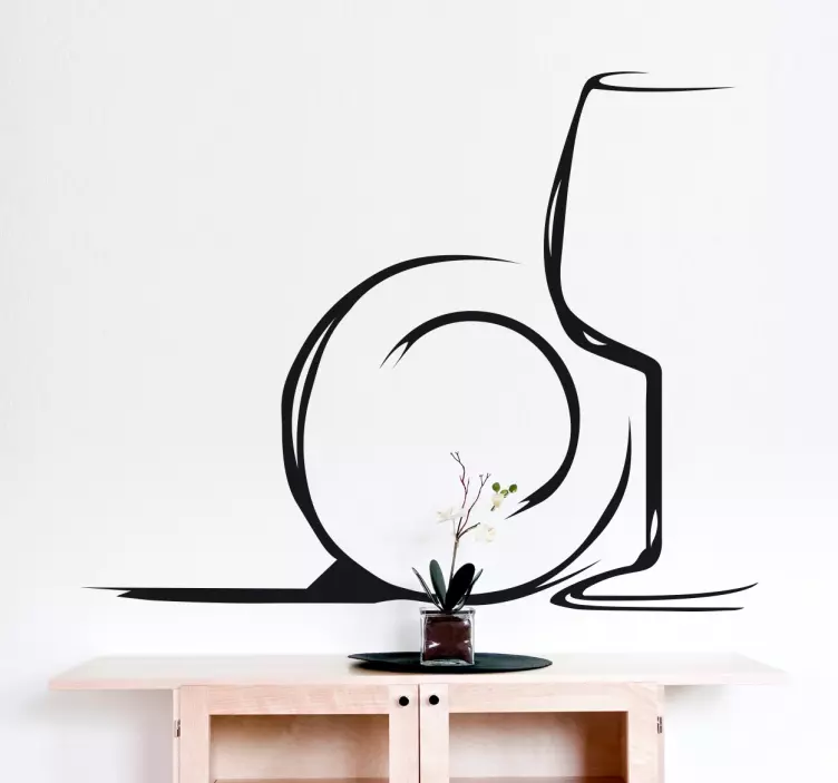 ワイングラスとプレートステッカー - TENSTICKERS