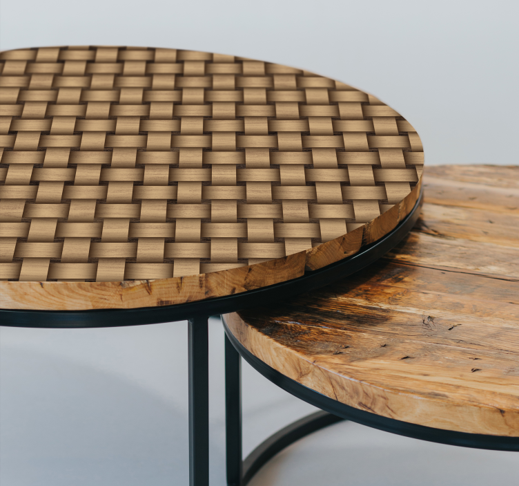 家具のステッカー 木が絡み合う - TENSTICKERS