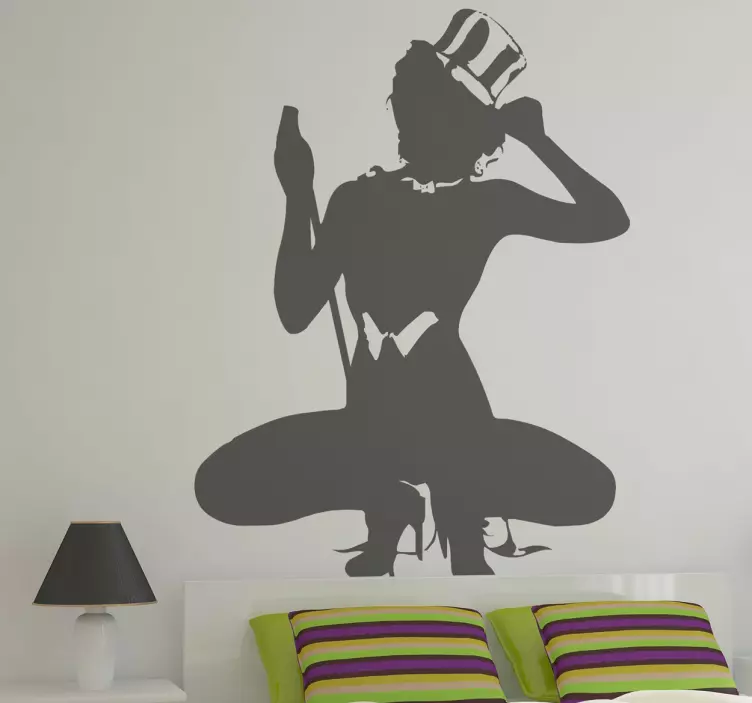 ヤンキーストリッパーステッカー - TENSTICKERS