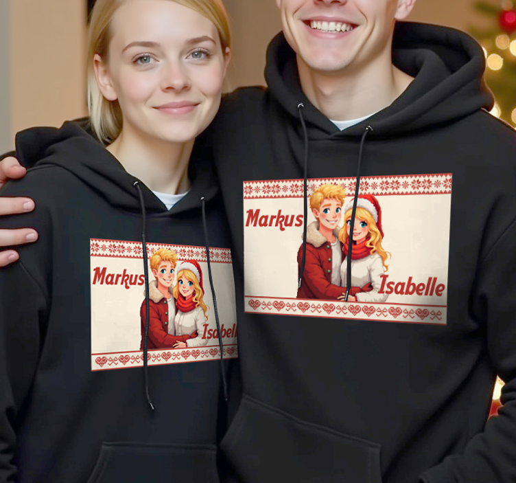 t シャツ カップル あなたと私は永遠にパーソナライズ可能 - TENSTICKERS