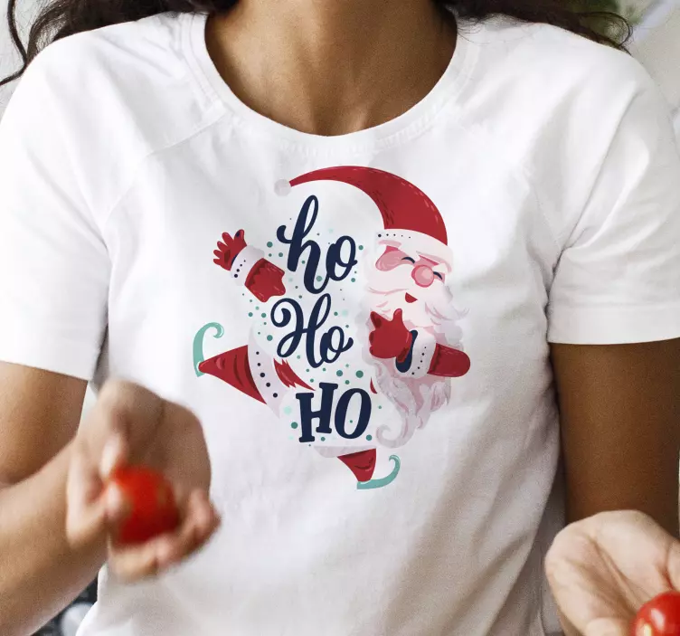 Ho hohoクリスマスtシャツ - TENSTICKERS