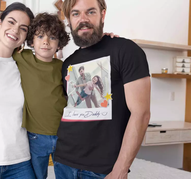 私はあなたを愛していますパパ父の日シャツ - TENSTICKERS