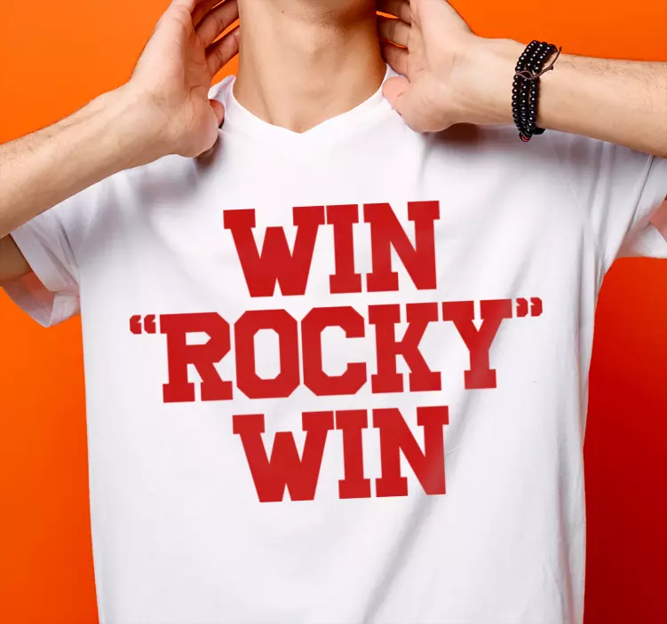 「winrockywin」カスタムtシャツ - TENSTICKERS