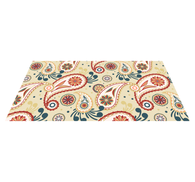 バスルームに1枚ビニールカーペット カラフルな水滴 - TENSTICKERS