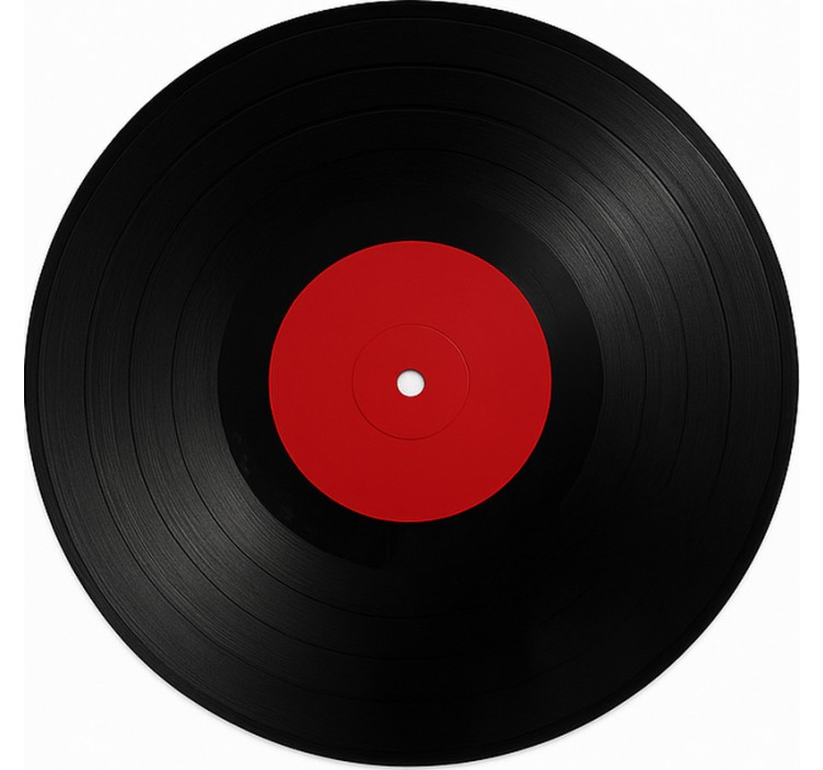 ダイニングルーム ビニールマット 巨大なビニールレコード - TENSTICKERS