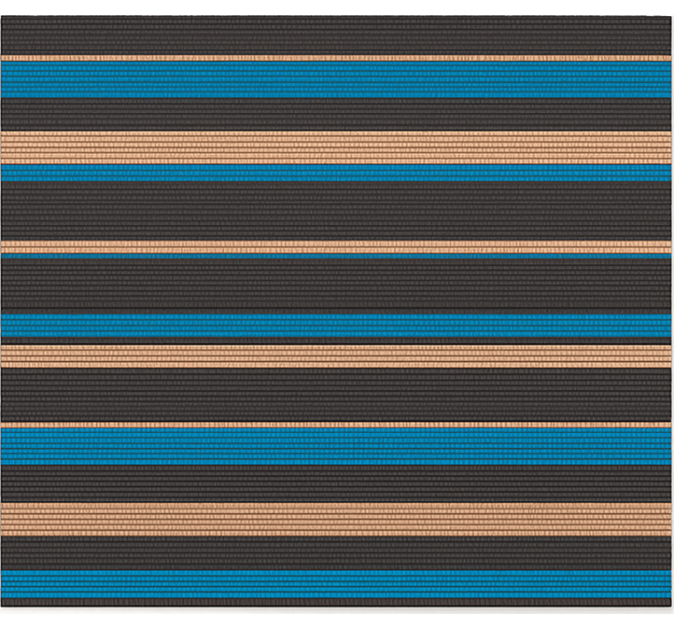 キッチン マット ビニール ダークトーンの織り効果 - TENSTICKERS