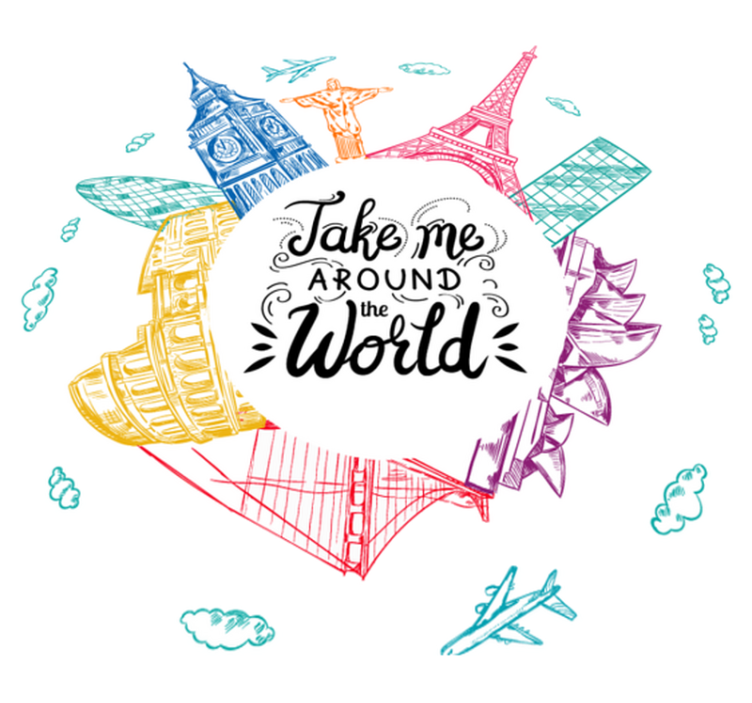 寝室 ビニールマット 世界の宝石 - TENSTICKERS