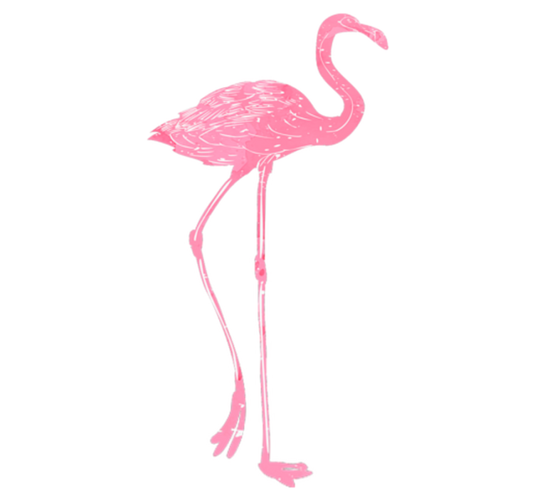 寝室 ビニールマット フラメンコ 水彩画 - TENSTICKERS