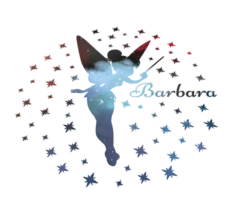 名前を持つビニールの敷物の妖精 - TENSTICKERS