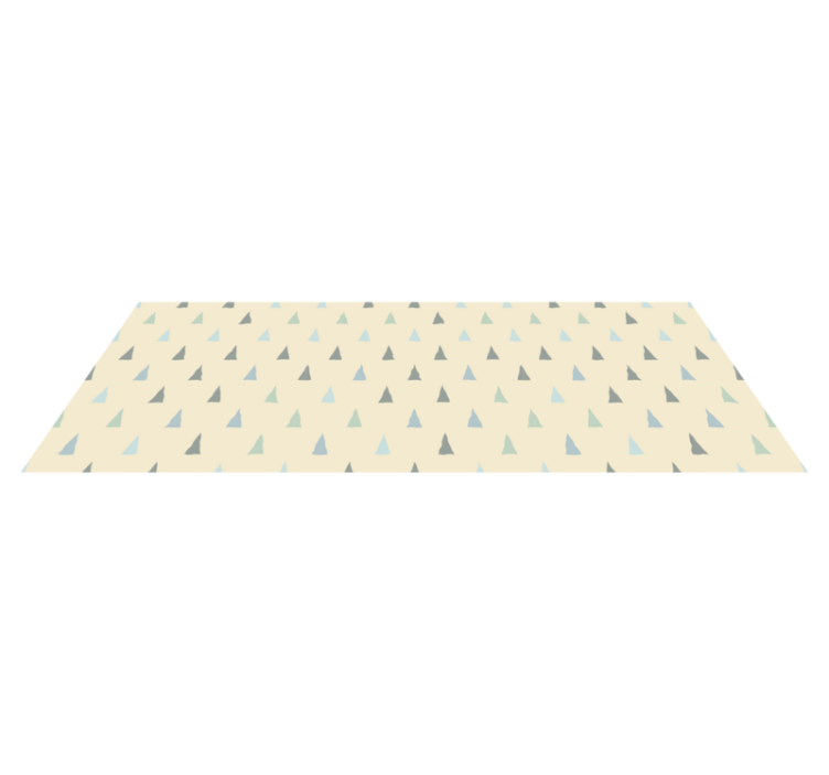 縞模様のビニールマット 幾何学的な三角形 - TENSTICKERS
