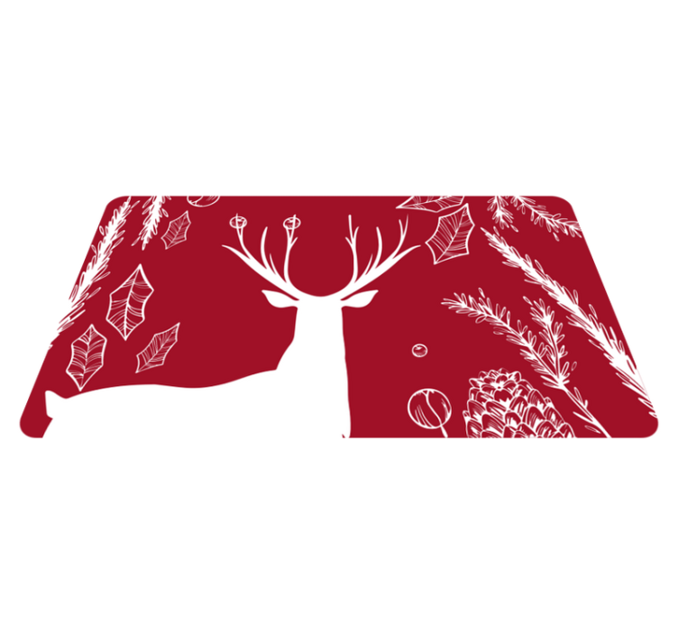 動物 ビニールマット 自然をテーマにしたイラスト - TENSTICKERS