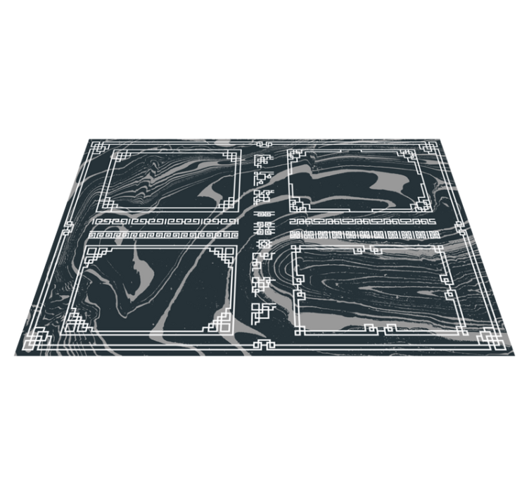 大理石ビニールラグマーブルテキスタイル - TENSTICKERS