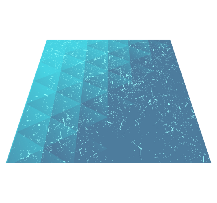 ヴィンテージブレンドブルータイルカーペット - TENSTICKERS