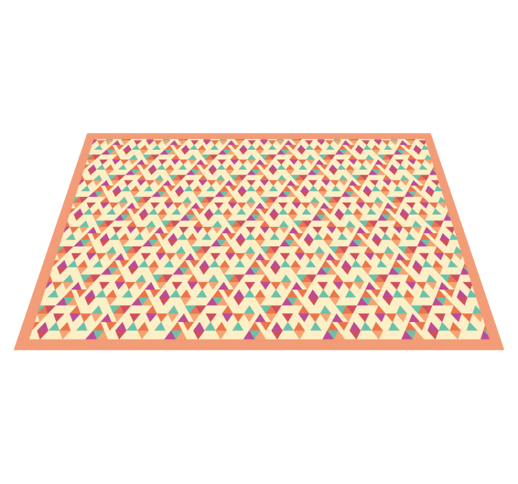 モザイク ビニールマット モザイク模様のランナー - TENSTICKERS