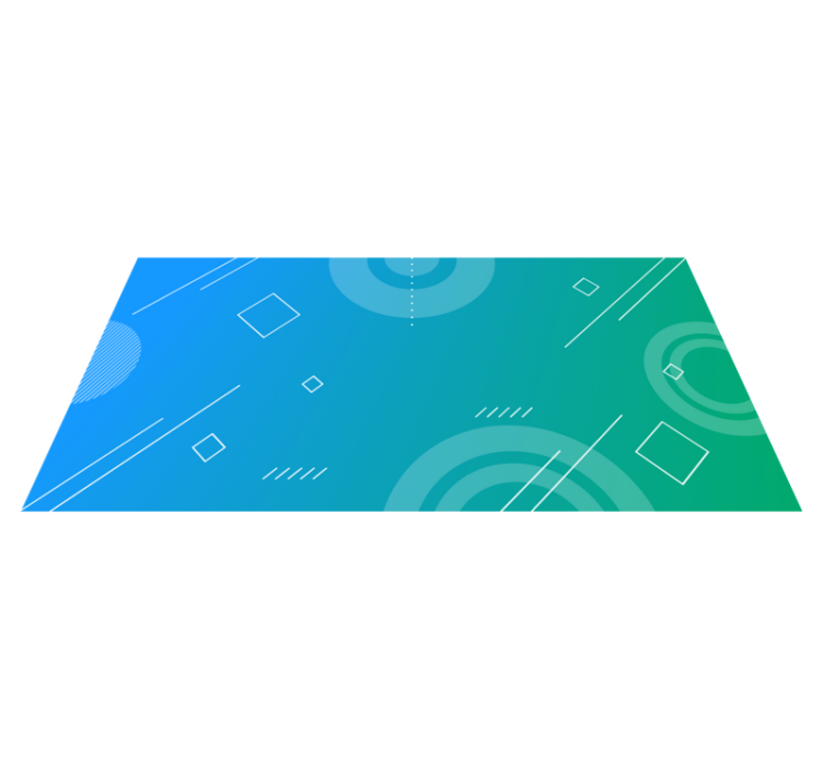 幾何学的な ビニールマット 抽象的な幾何学的グラデーション - TENSTICKERS