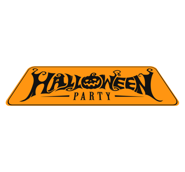 ハロウイン壁画 ハロウィーンのお祝いバナー - TENSTICKERS