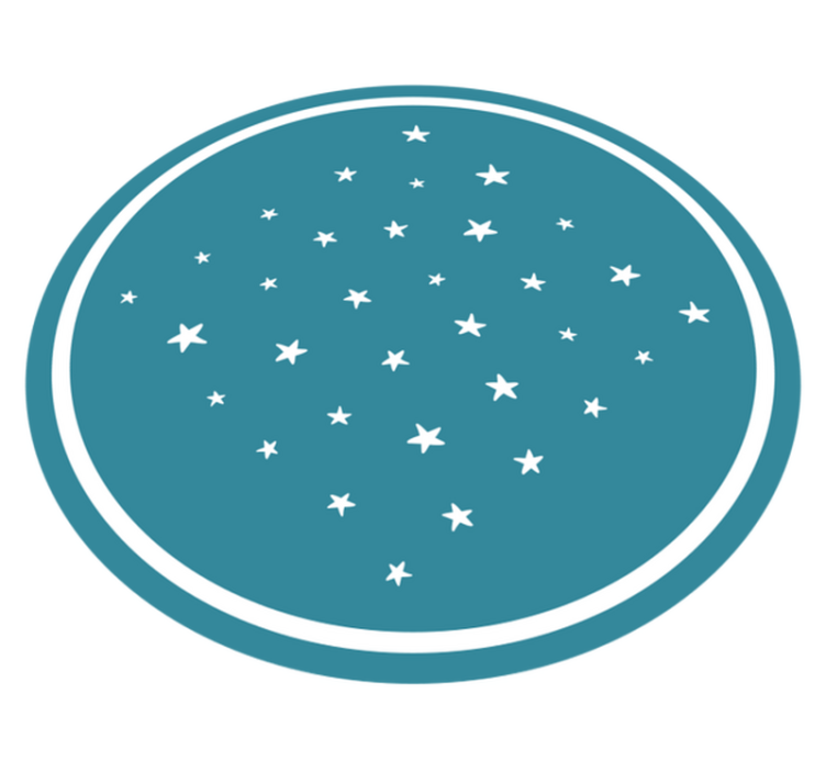 出演者 ビニールマット 星のモチーフ - TENSTICKERS