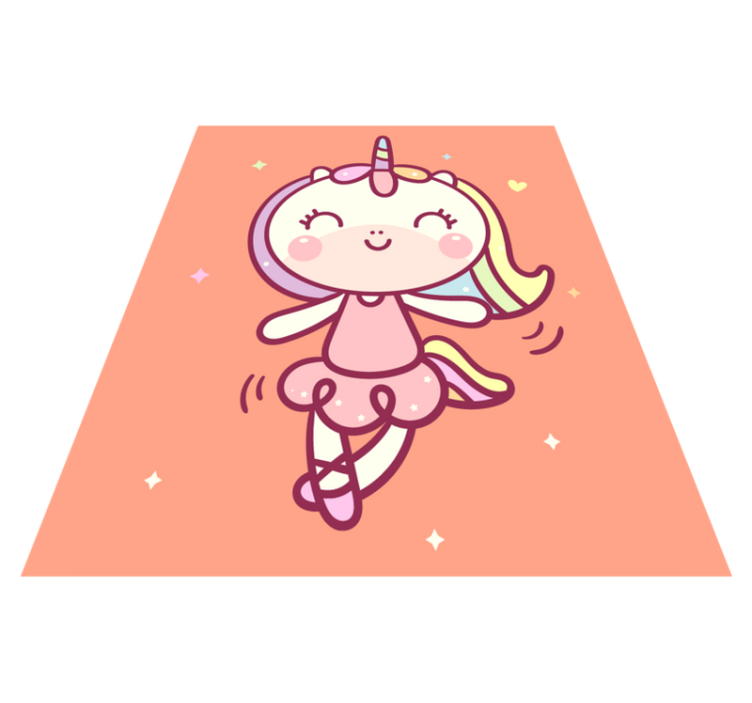 壁画 モアチルドレン 漫画ユニコーン - TENSTICKERS