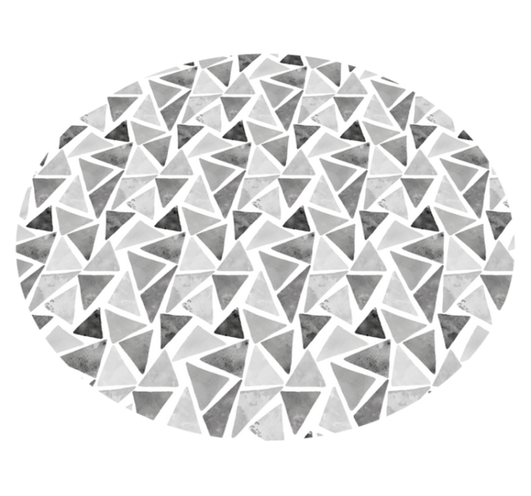 幾何学的な ビニールマット 幾何学的な大理石のテクスチャ - TENSTICKERS