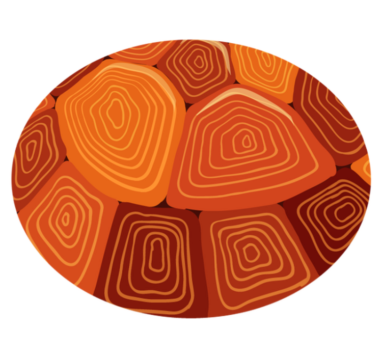 テクスチャー ビニールマット 有機的な輪郭 - TENSTICKERS