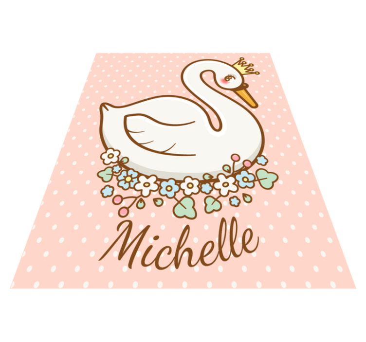 名前 ビニールマット カスタムスワンスケープ - TENSTICKERS