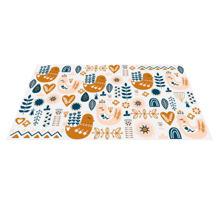 子供 ビニールマット 遊び心のある保育園のパターン - TENSTICKERS