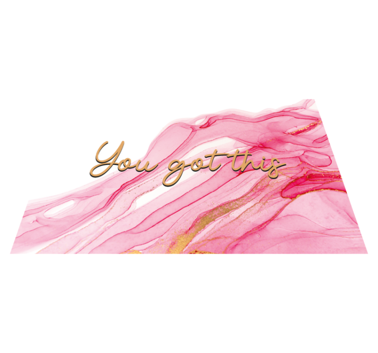 フレーズ ビニールマット 大理石模様で決まり！ - TENSTICKERS