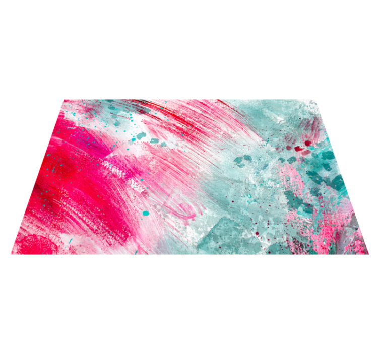 現代のビニールマット 色のアクセント - TENSTICKERS