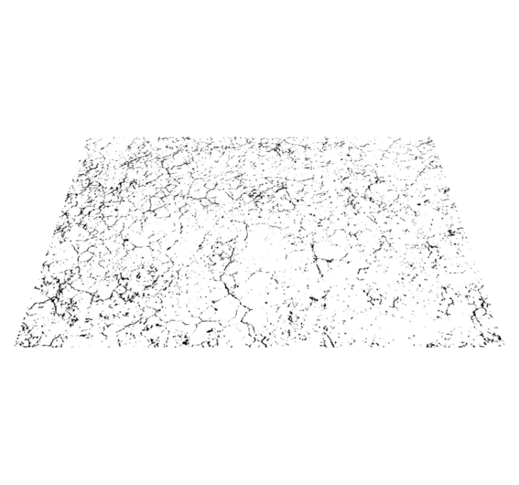 大理石ビニールラグひび割れた白い表面 - TENSTICKERS