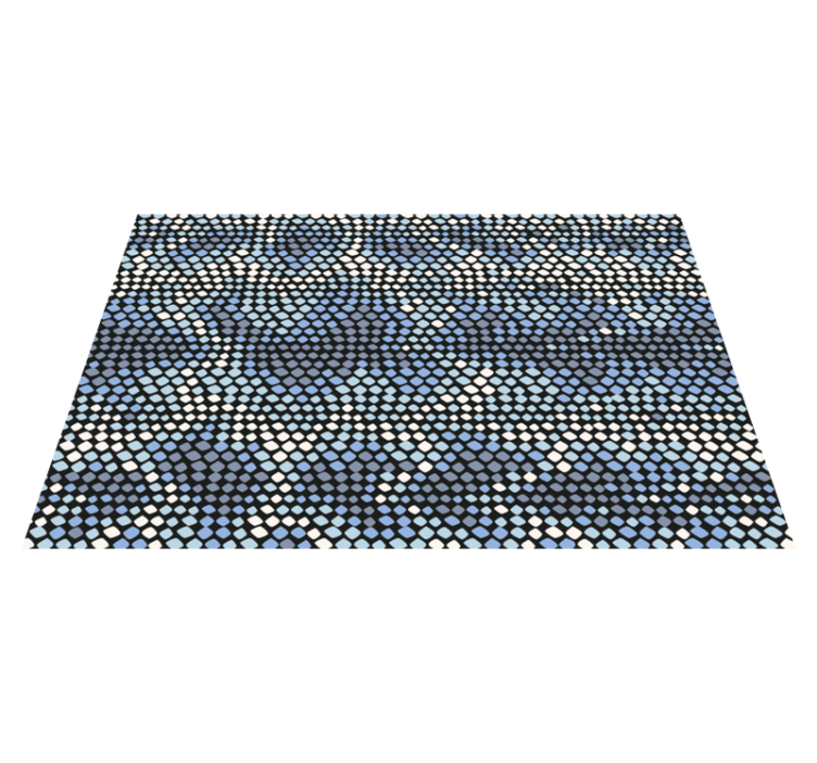 モザイク ビニールマット 円形ドット要素 - TENSTICKERS